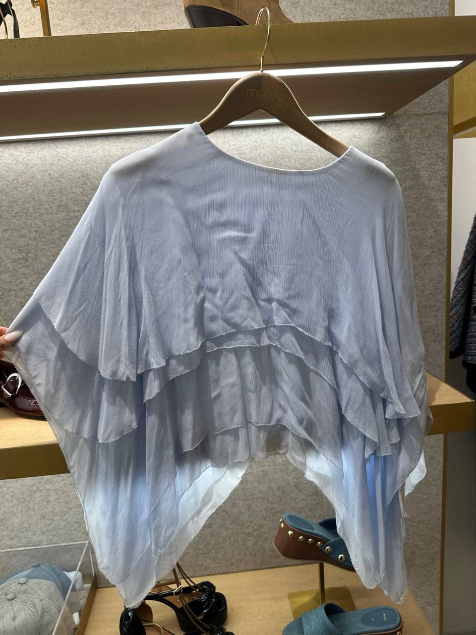 Layered Chiffon Blouse