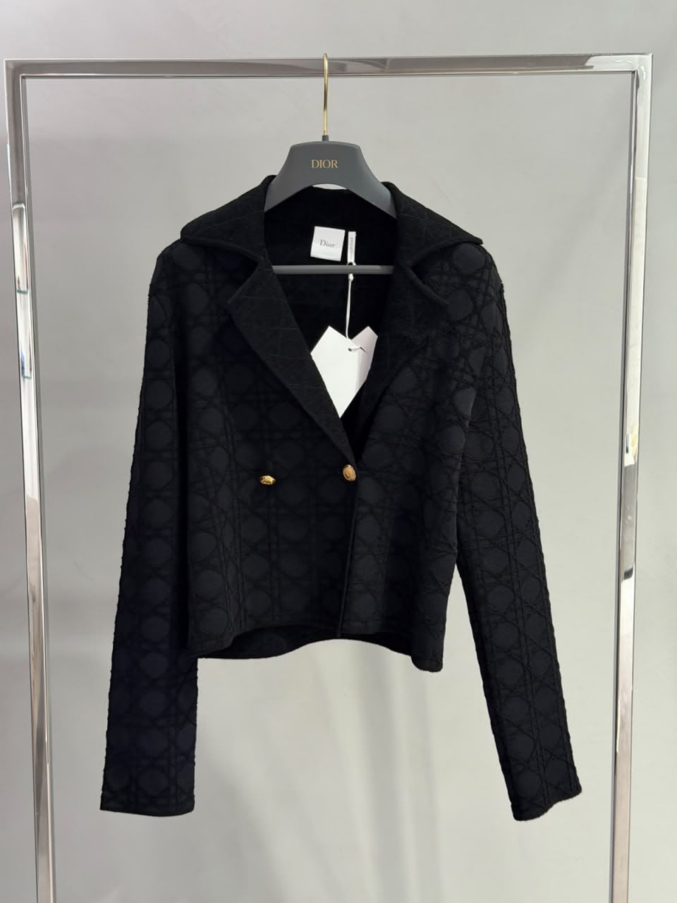 Cannage Knit Jacket