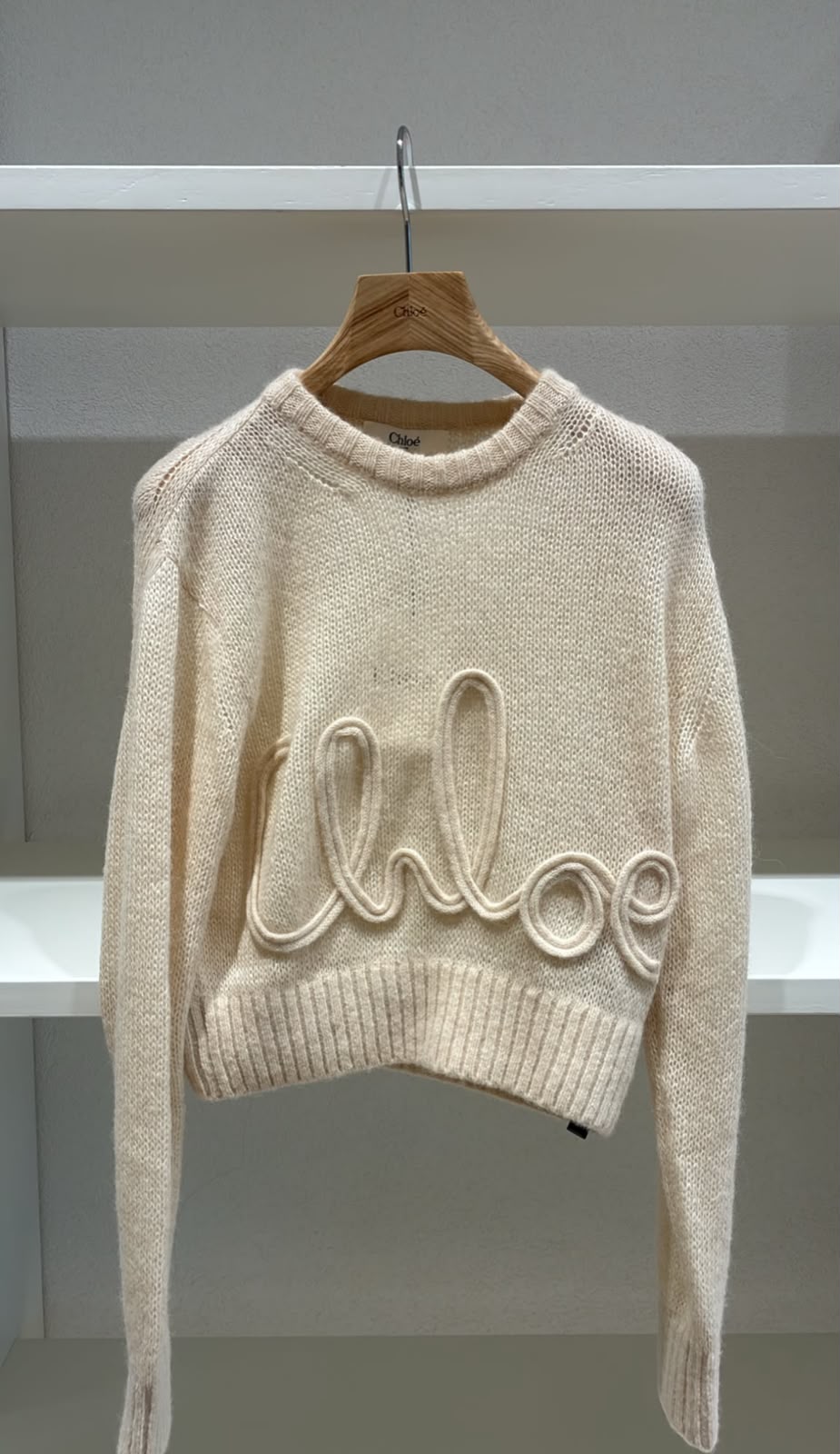 Logo-Embroidered Wool-Blend Sweater