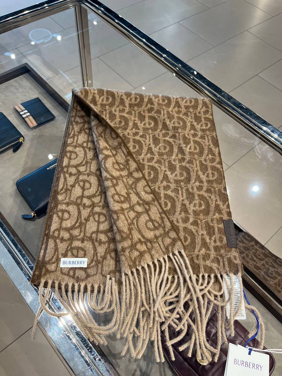 Monogram Wool Cashmere Scarf