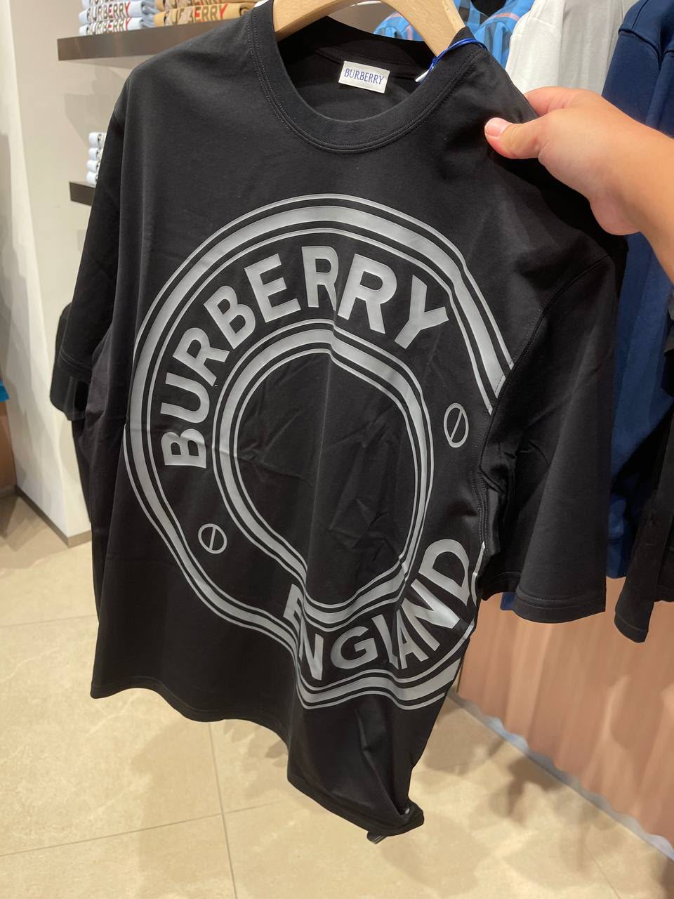 Logo Graphic Cotton Oversized T-shirt