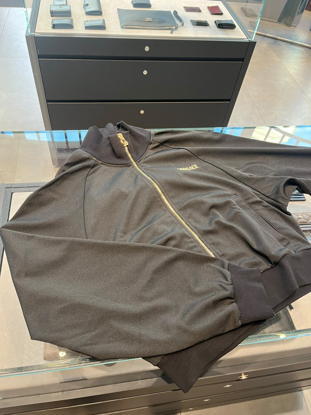 Logo-Embroidered Track Jacket
