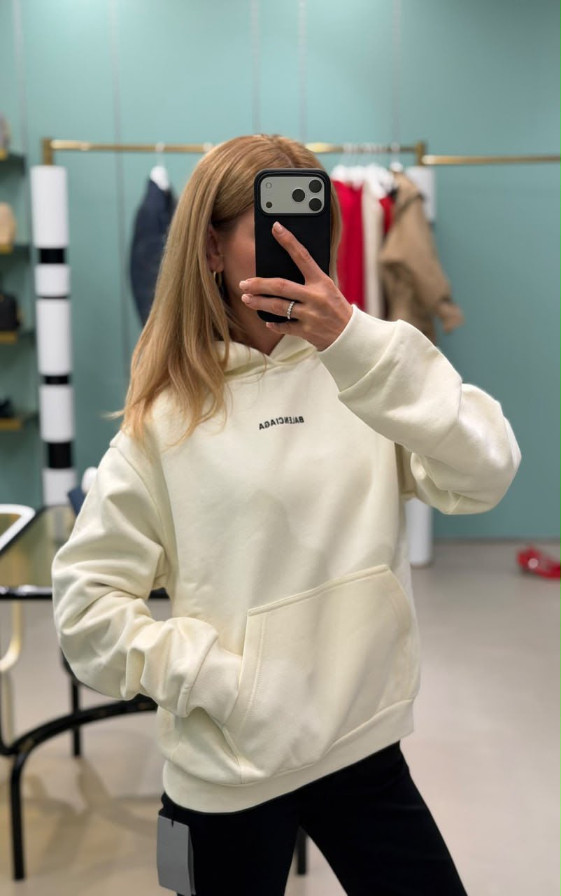 Back Logo Hoodie