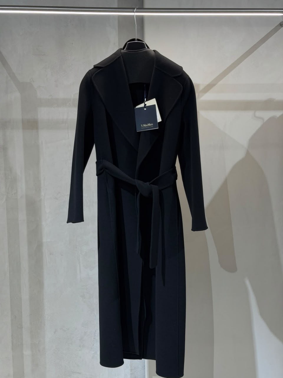 Double-breasted trench coat