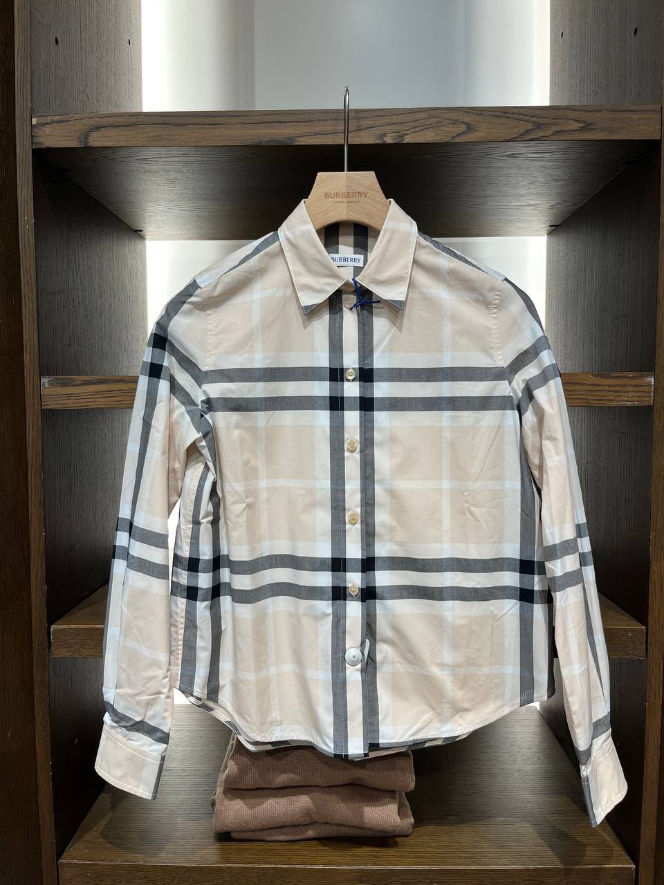 Check Cotton Shirt