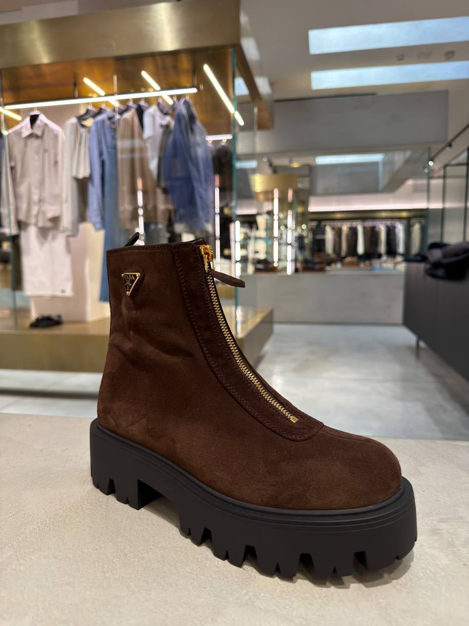 Monolith Suede Ankle Boots