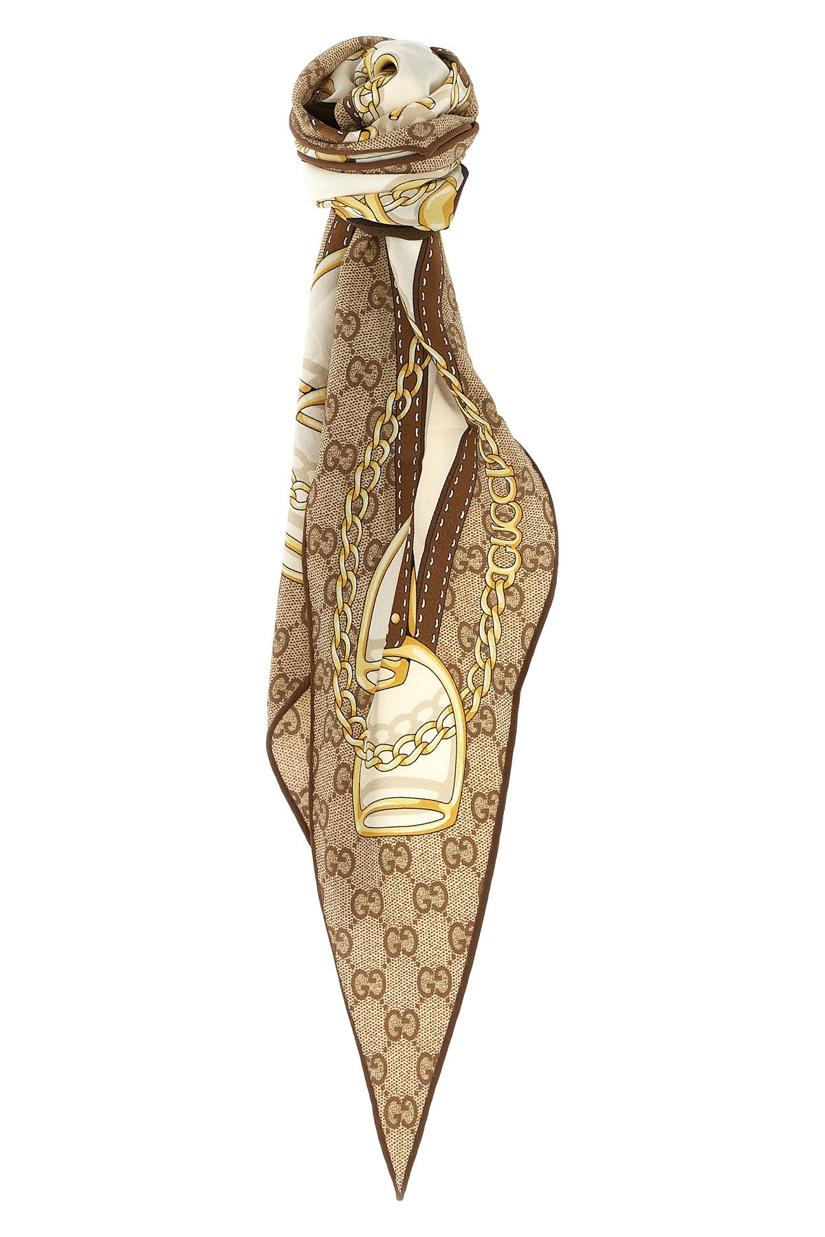 Silk scarf twill