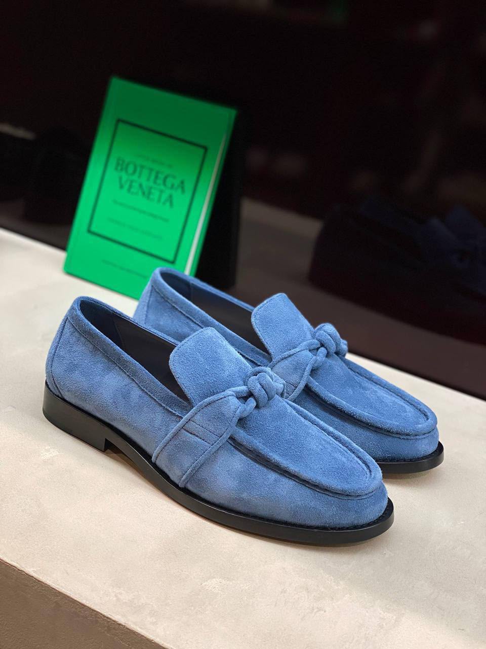 Suede Loafers