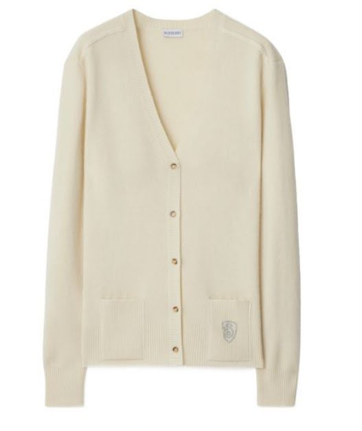 Monogram Motif Cashmere Cardigan