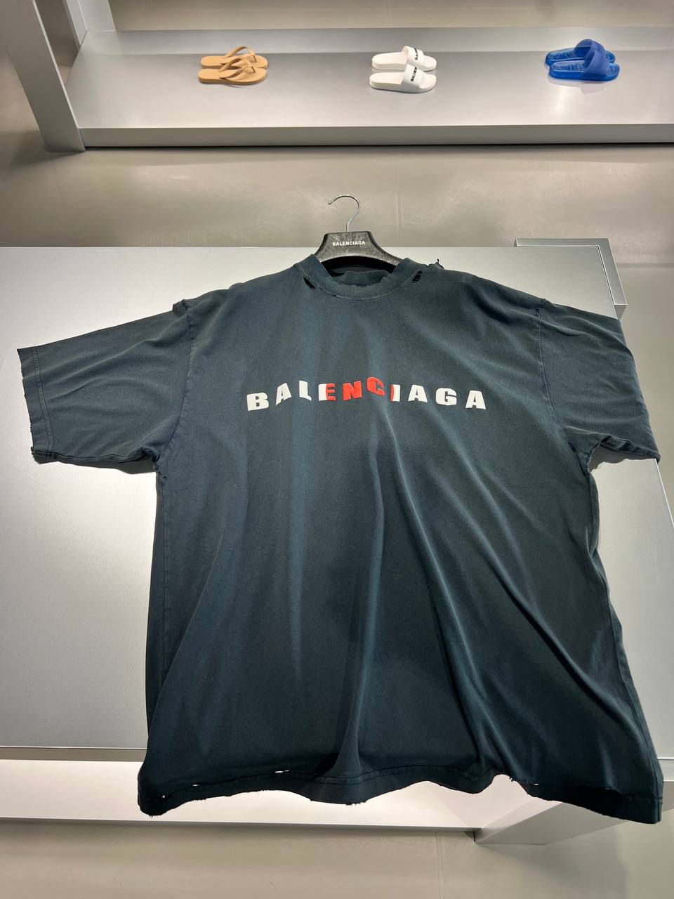 Distressed Logo T-Shirt