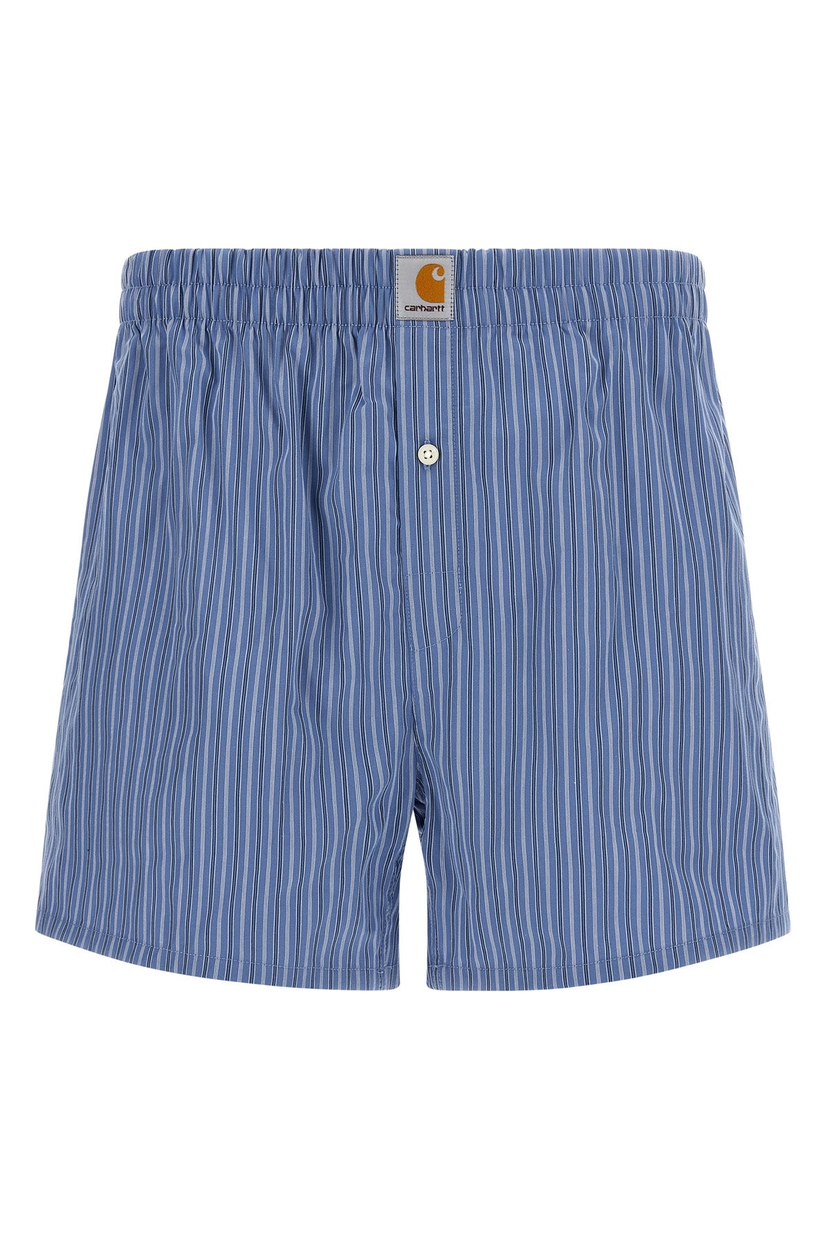Striped cotton boxer shorts