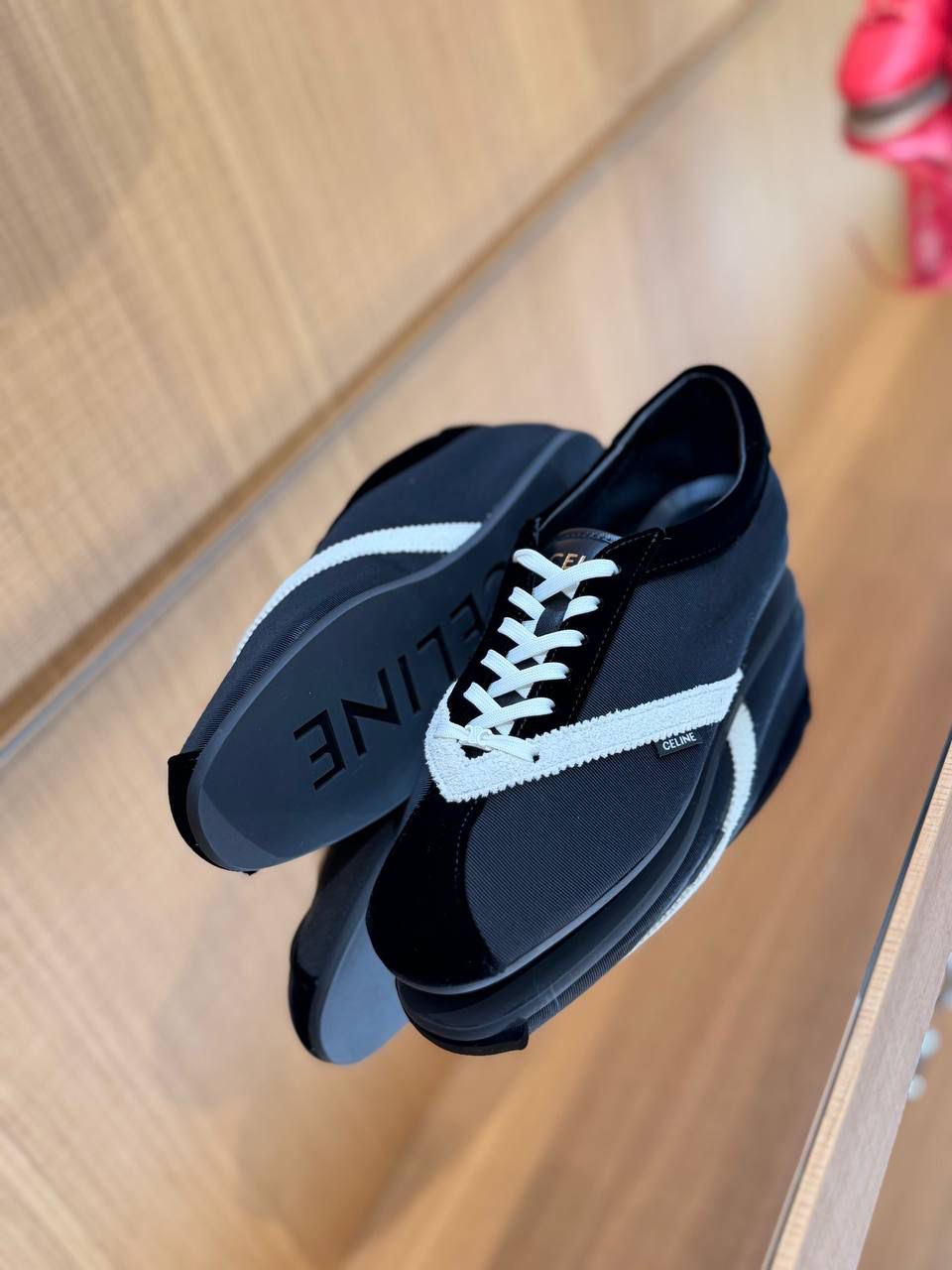 Platform Lace-Up Low Top Sneaker
