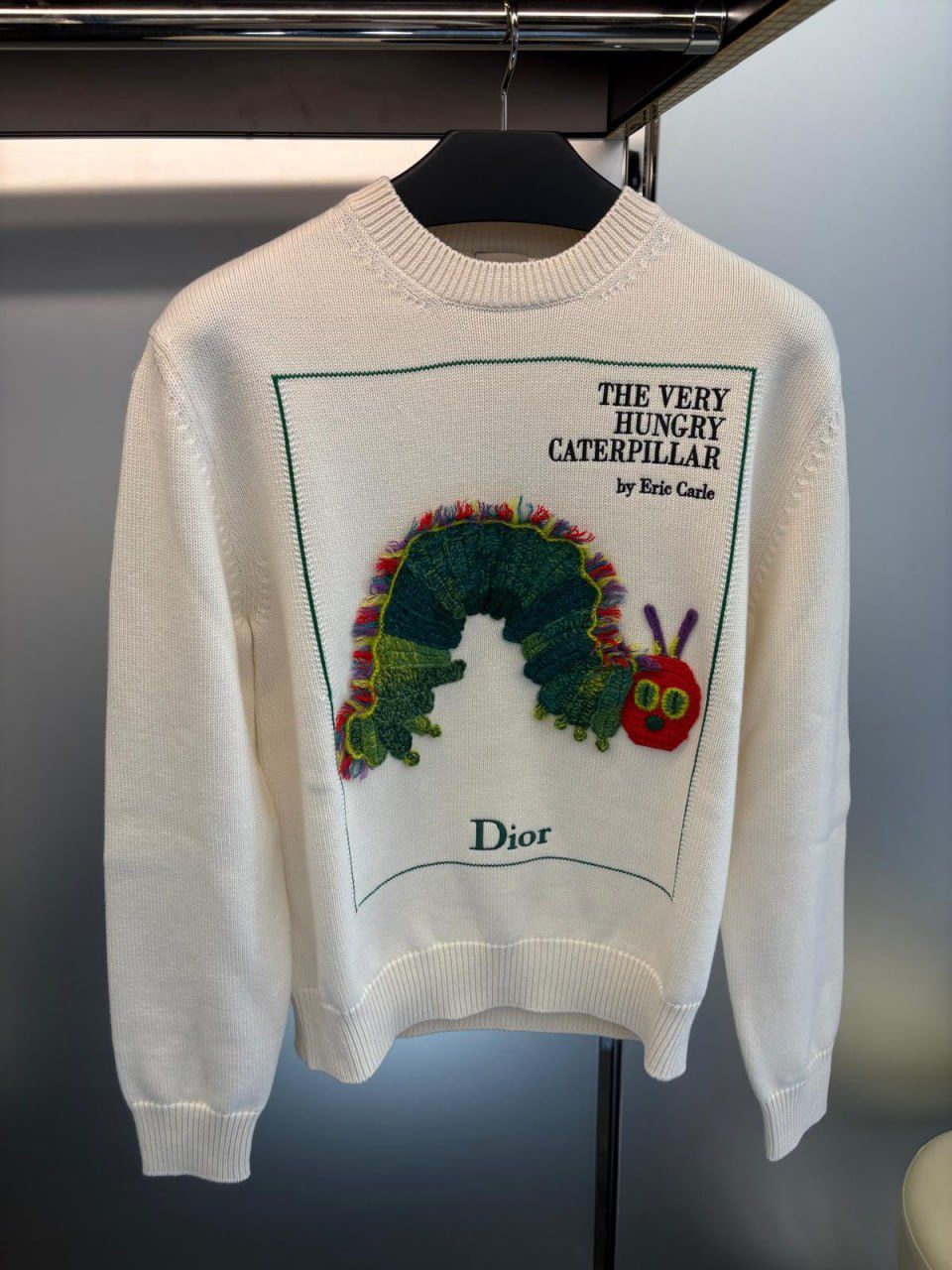 x The Very Hungry Caterpillar Intarsia Sweater
