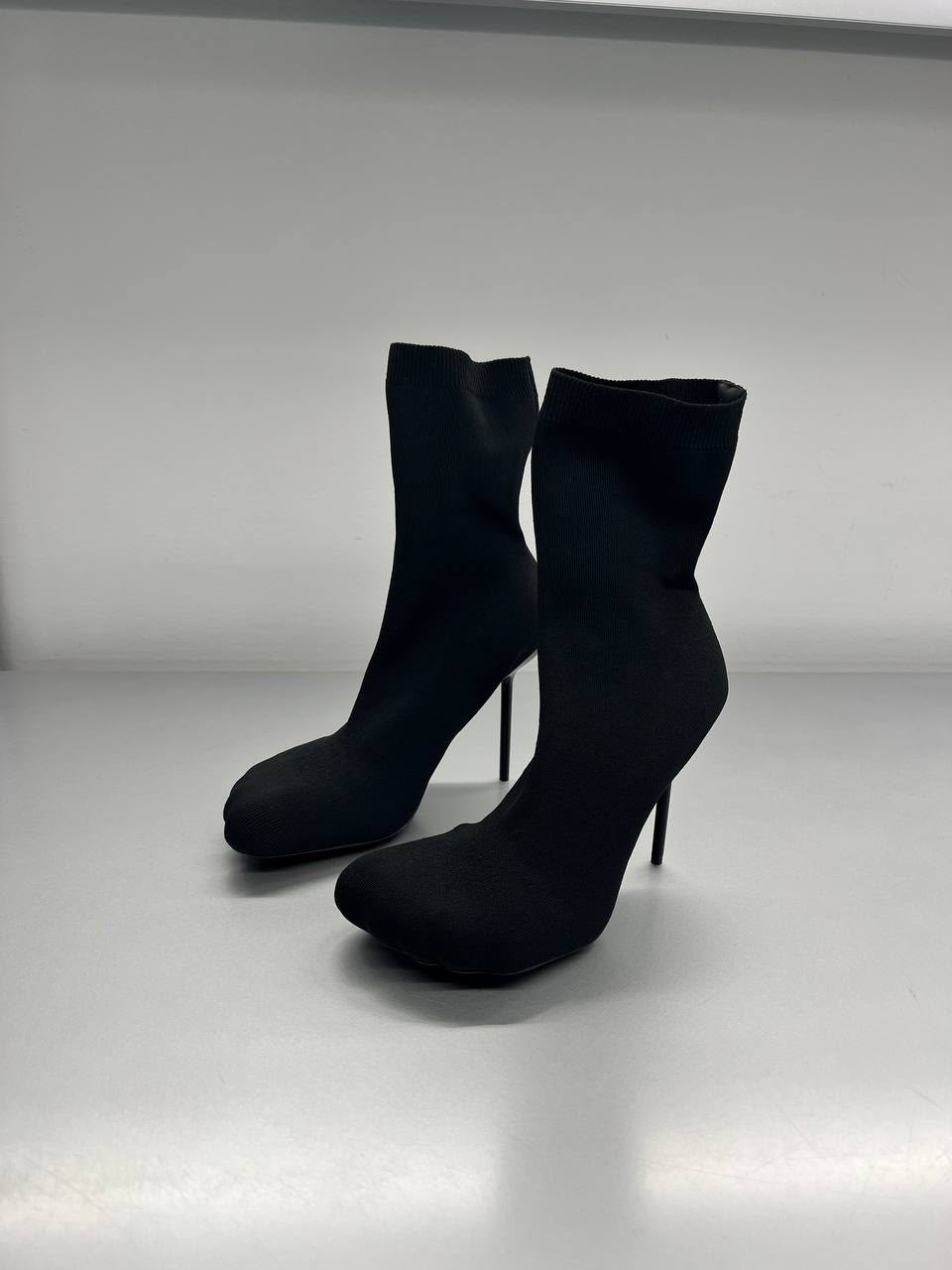 Stretch Knit Sock Boots