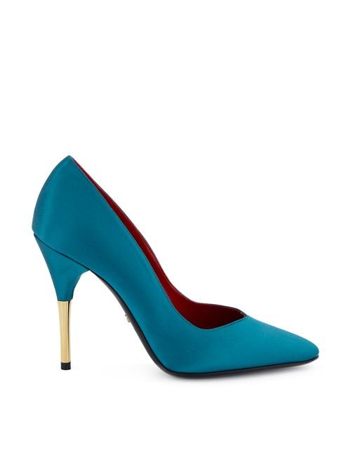 Satin Stiletto Pumps