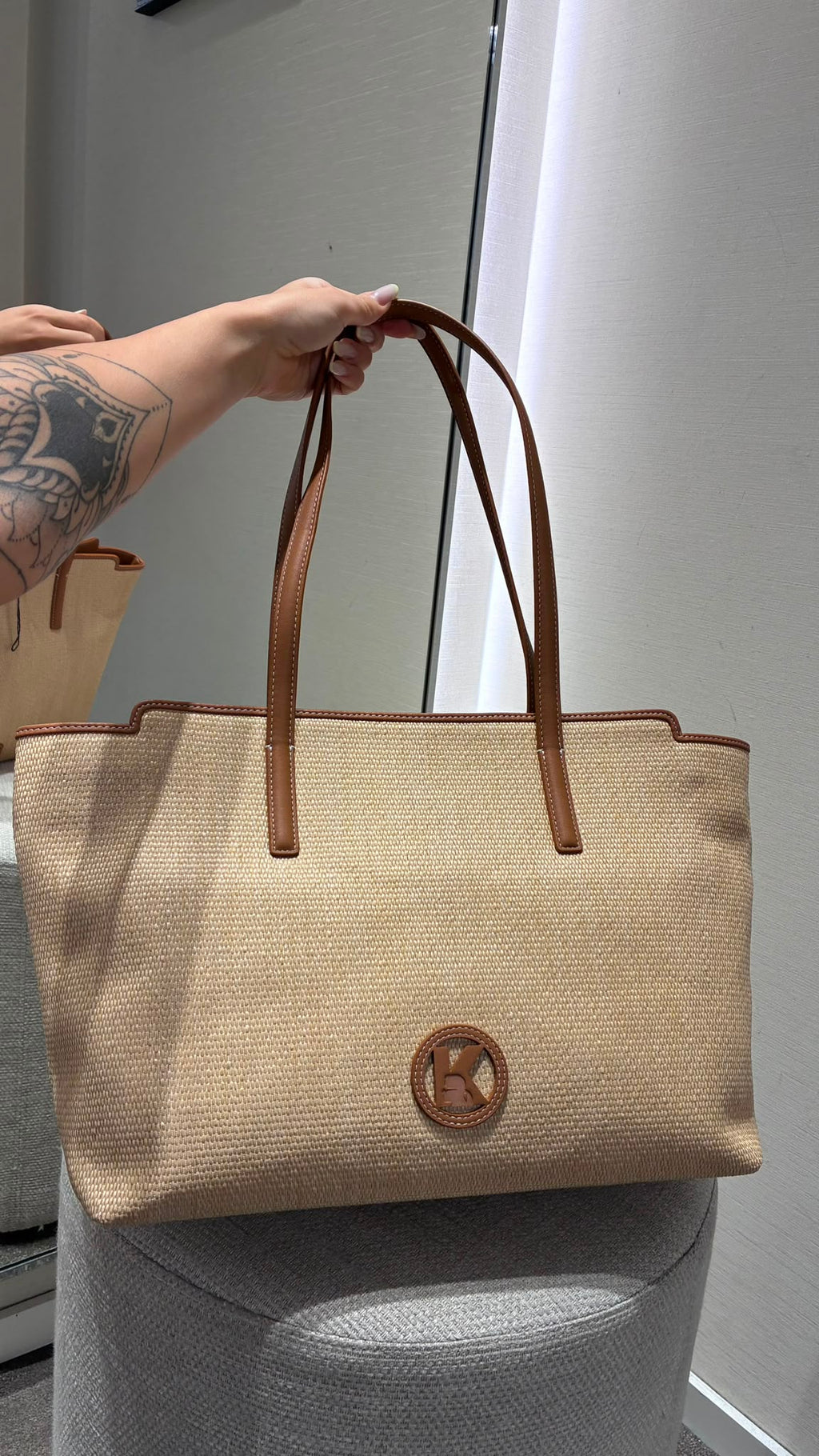 K/Whipstitch Shoulder Bag