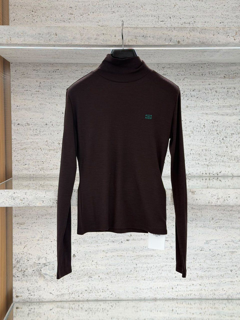 Triomphe Turtleneck Sweater in Wool