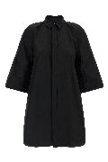 Chemisier dress with wide sleeves