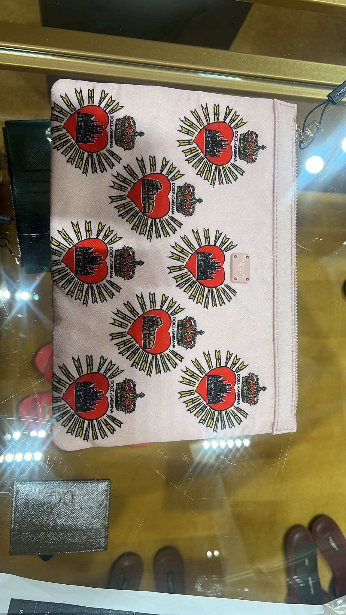 Sacred Heart Print Pouch