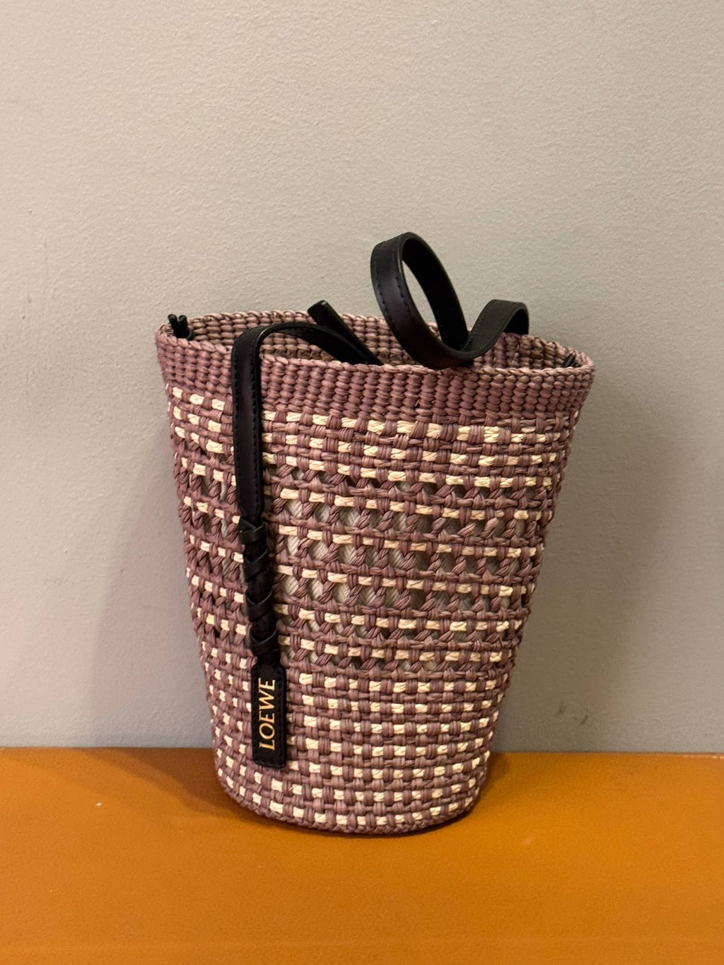 Woven Bucket Bag