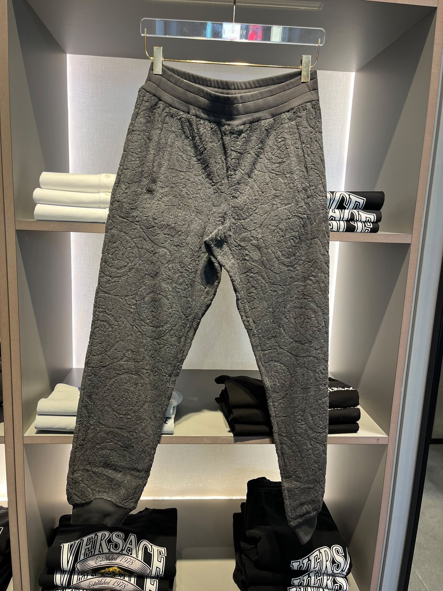 Barocco Terry Cloth Joggers