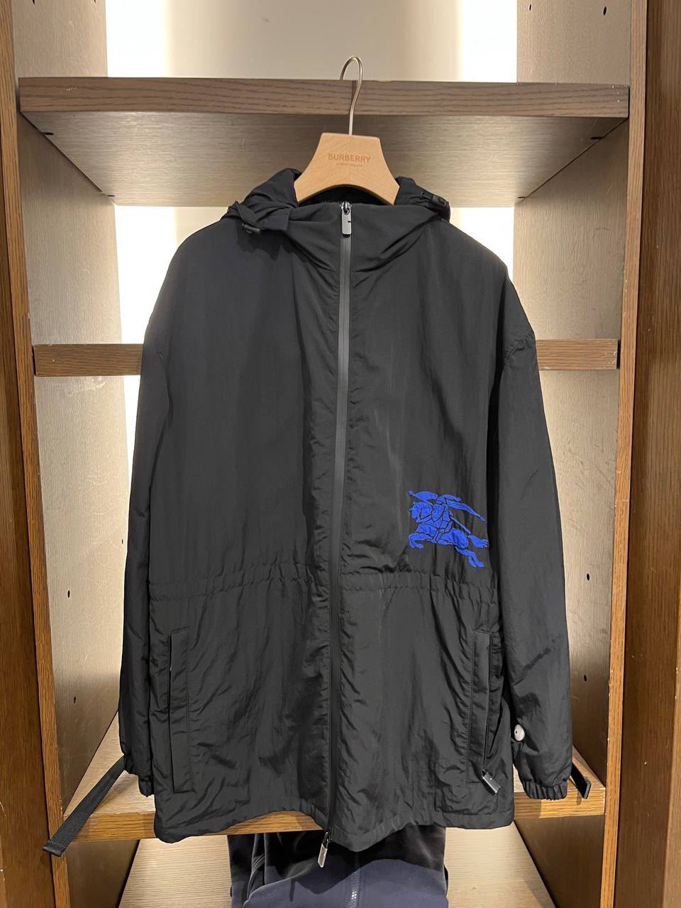 Equestrian Knight Design Hooded Jacket