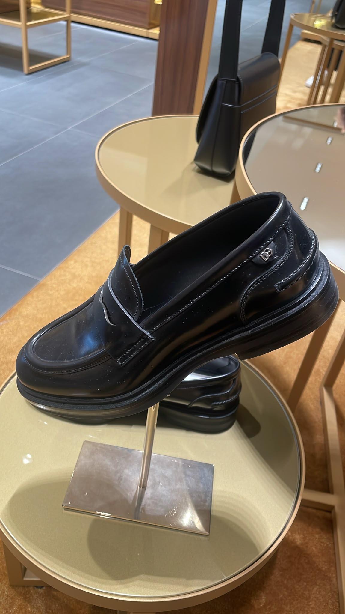DG Logo Loafers in Brushed Calfskin