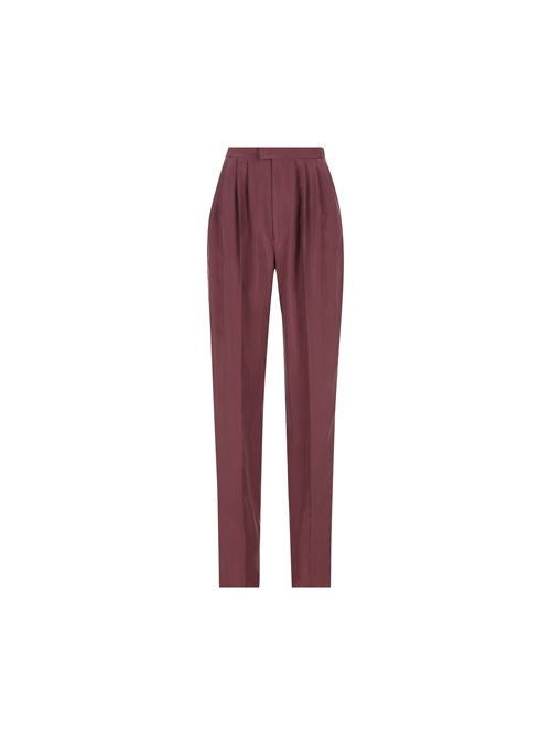 Pantaloni realizzati in seta