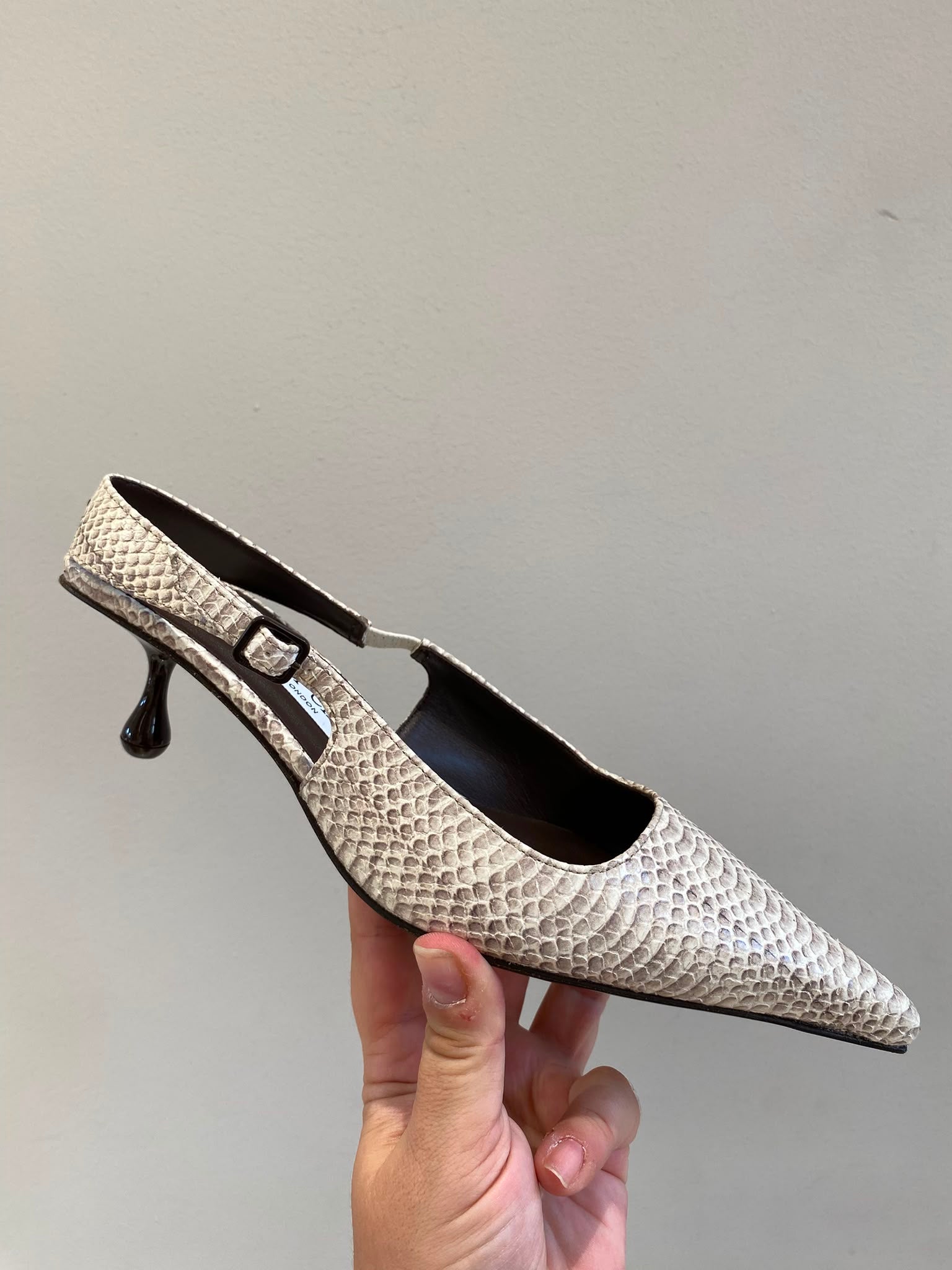 Slingback Kitten Heel