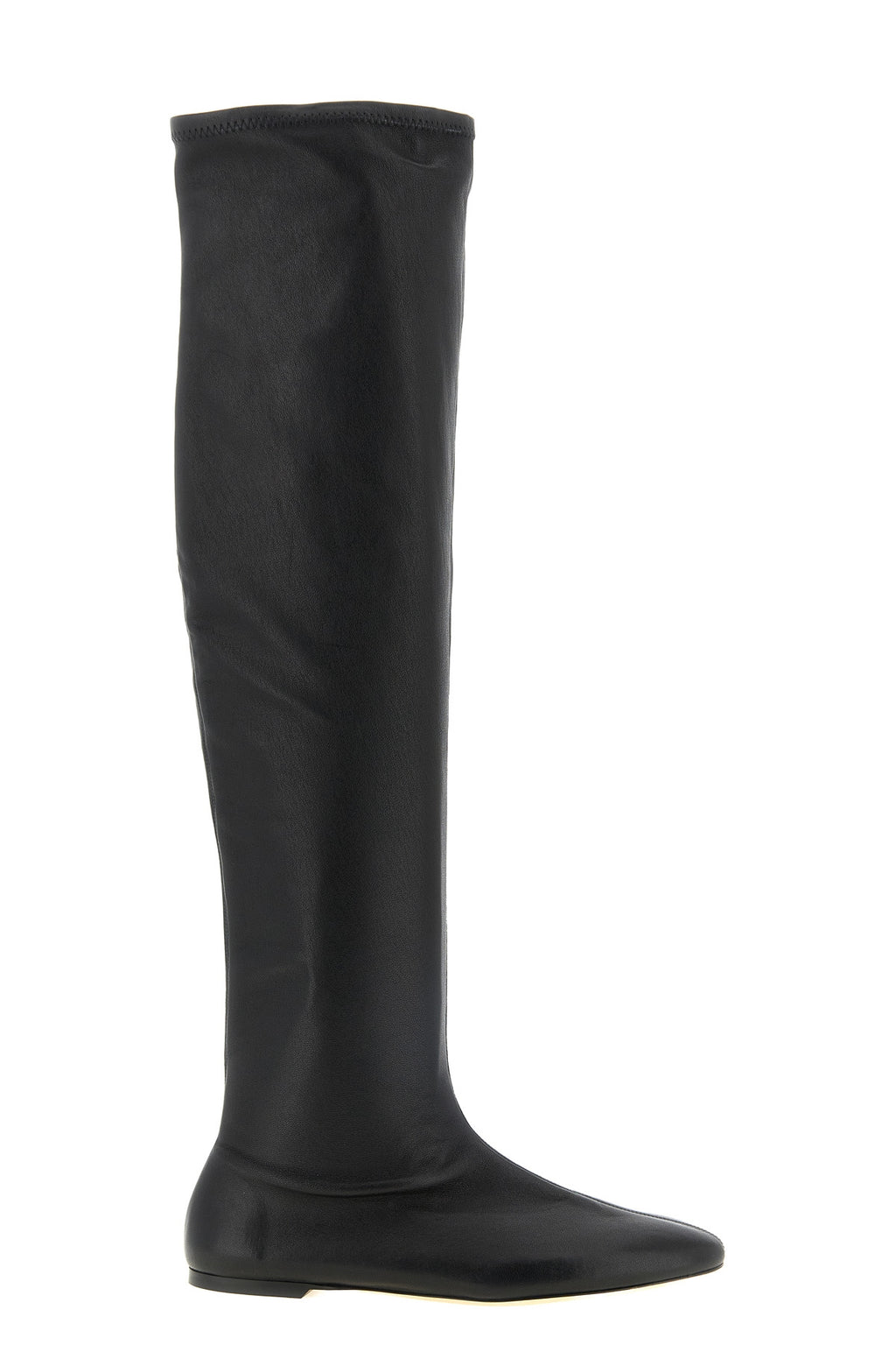 Stretch nappa boots