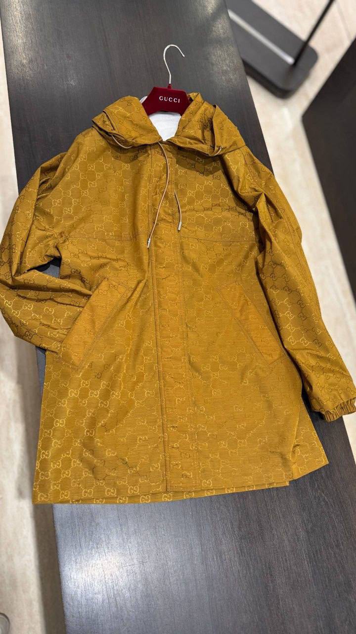 GG Monogram Hooded Jacket