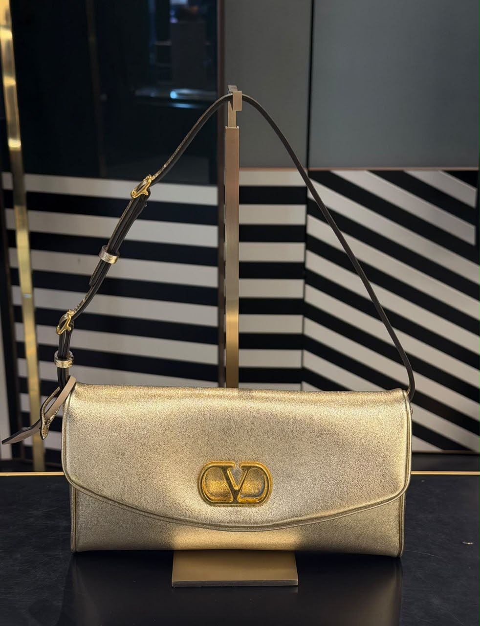 VLogo Signature Small Shoulder Bag