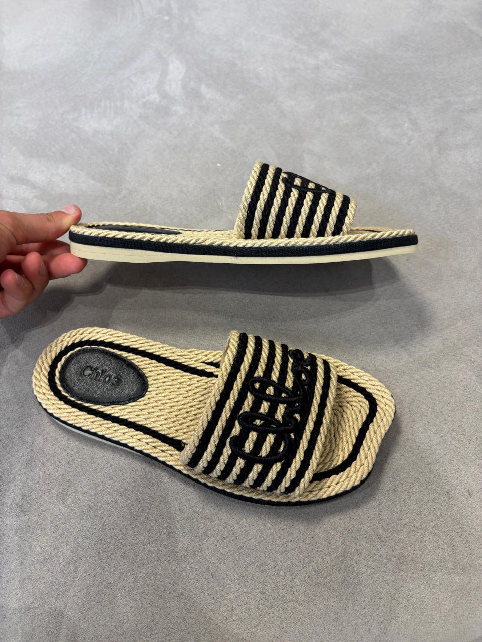 Woody Rope Flat Slides