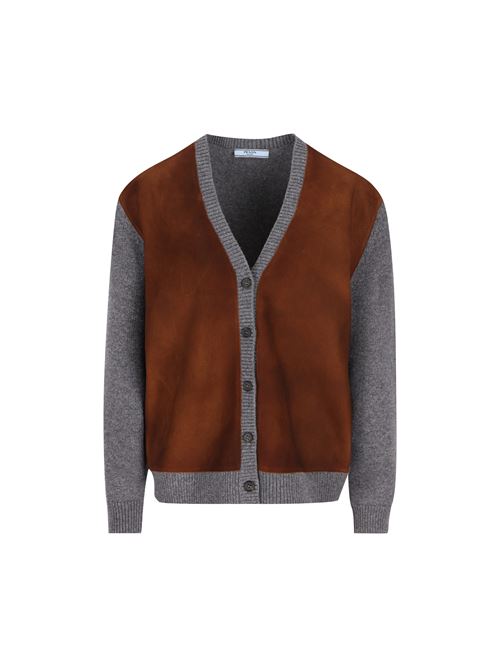 Cardigan realizzato in lana vergine
