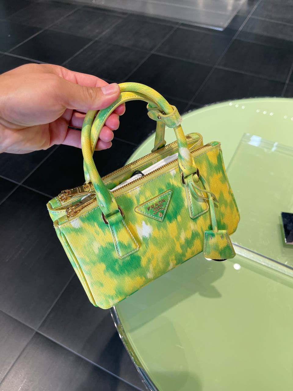 Galleria Saffiano Leather Mini Bag