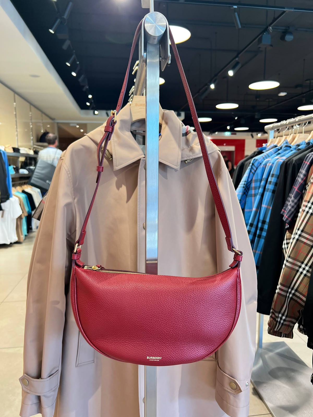 Olympia Small Leather Shoulder Bag