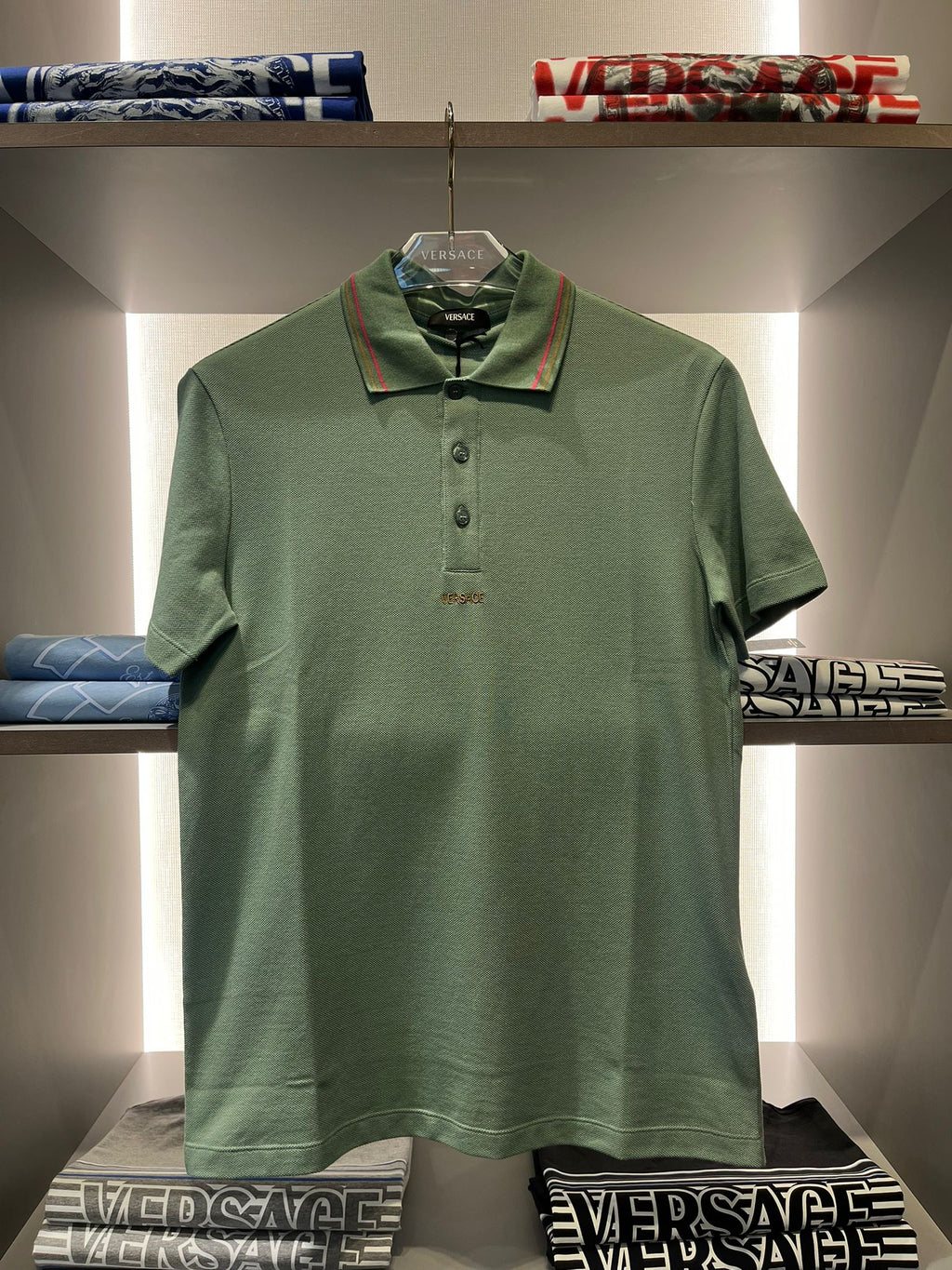 Logo-Embroidered Piqué Polo Shirt