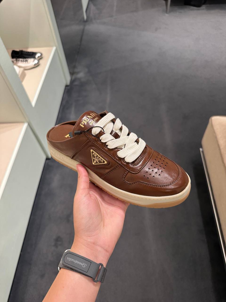 Downtown Leather Mules