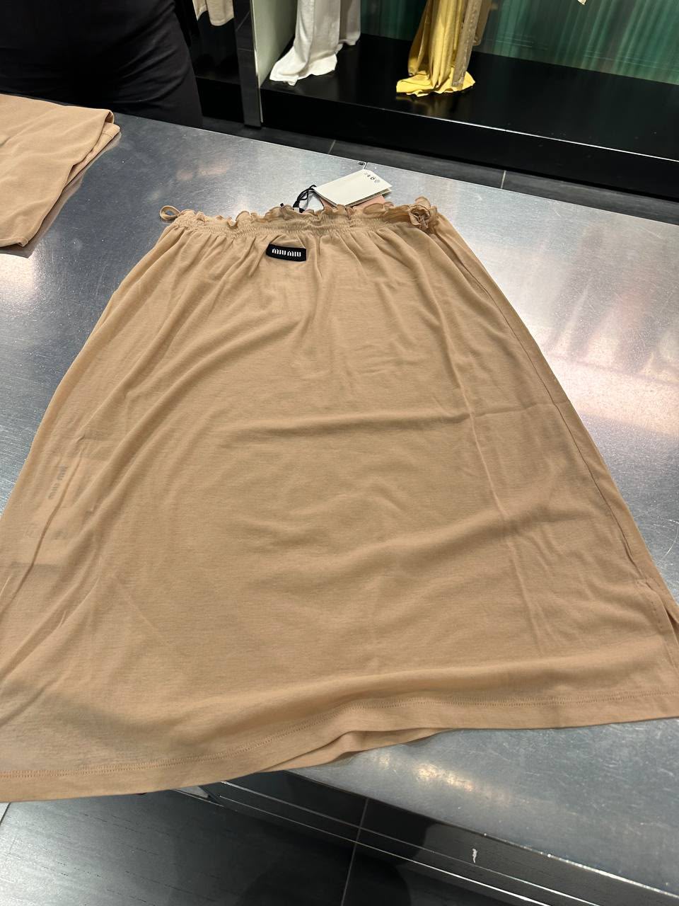 Jersey skirt