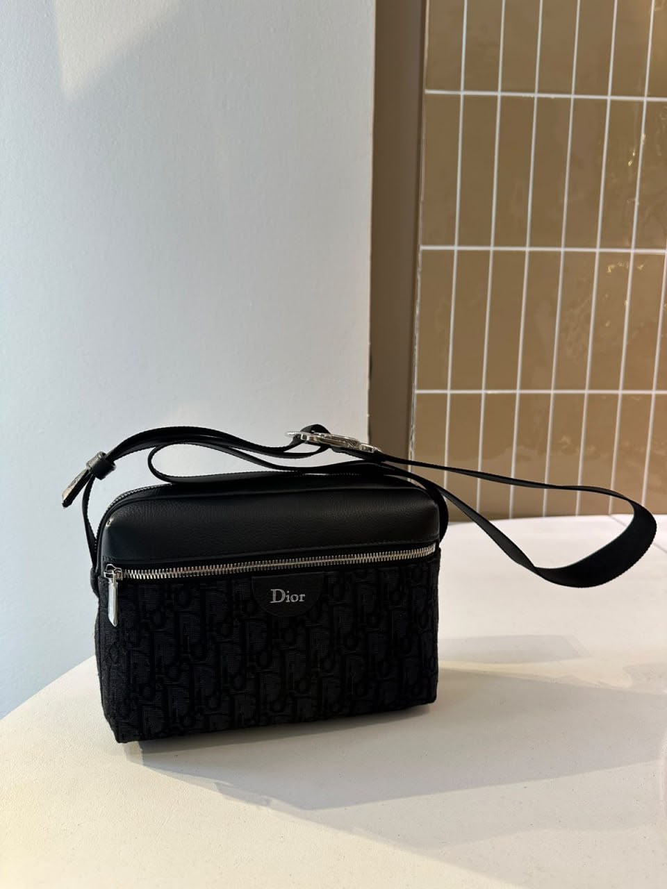 Lock Messenger Bag