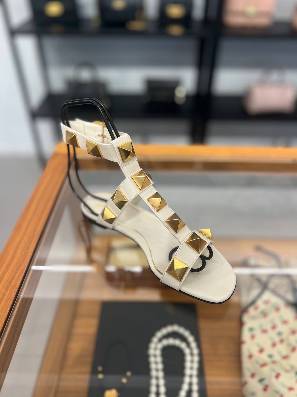 Roman Stud Flat Sandal