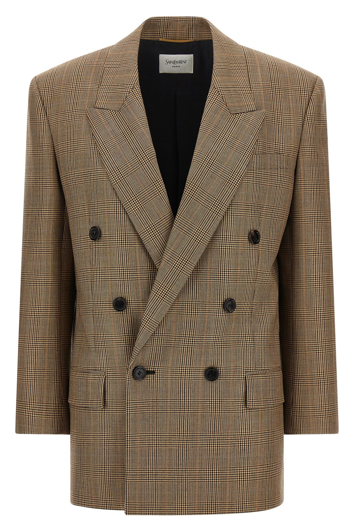 Prince of Wales houndstooth blazer