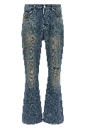 'Slash Bootcut' jeans