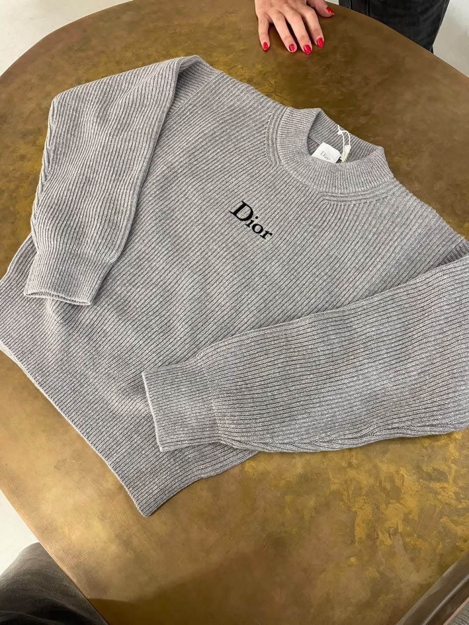 Ribbed Wool Sweater