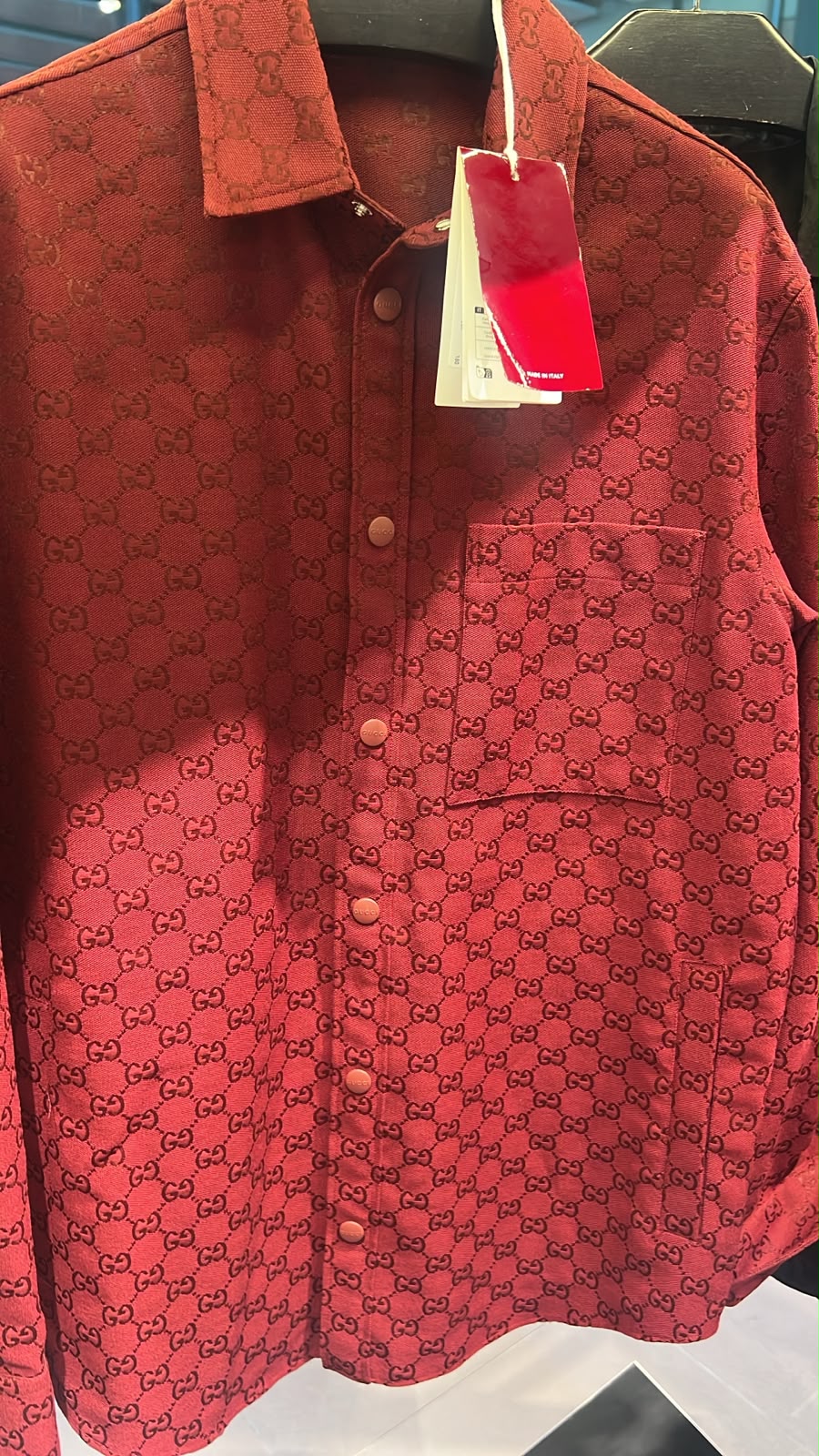 GG Canvas Overshirt