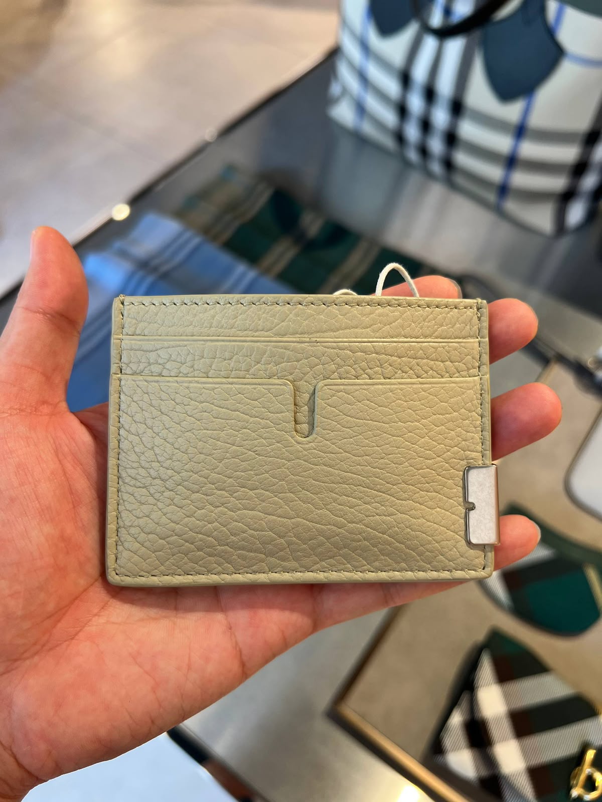 Grainy Leather Card Case