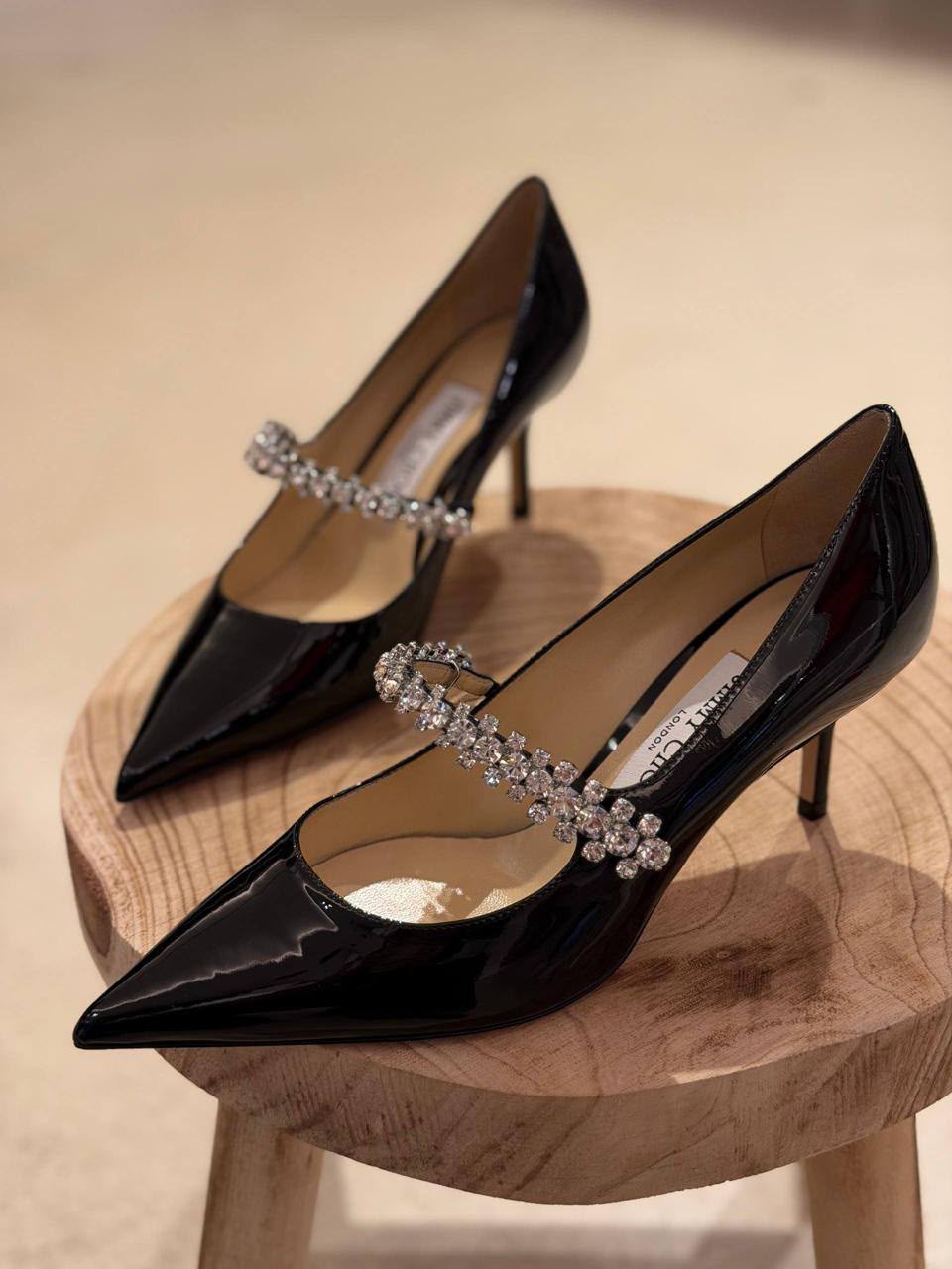 Bing 65 Patent Leather Mules
