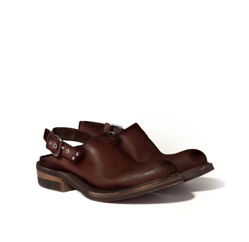 Leather Clogs