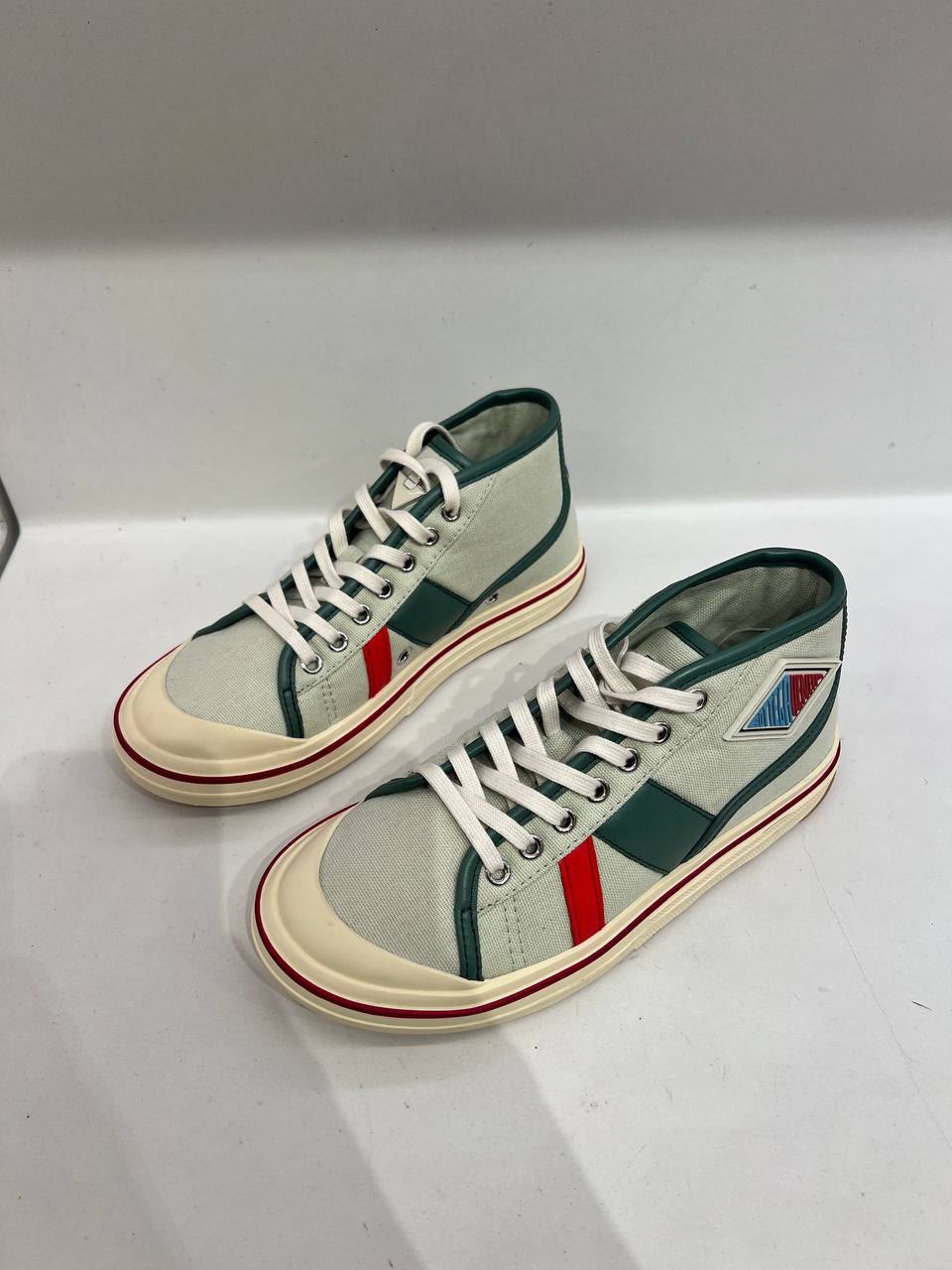 Canvas High-Top Sneakers