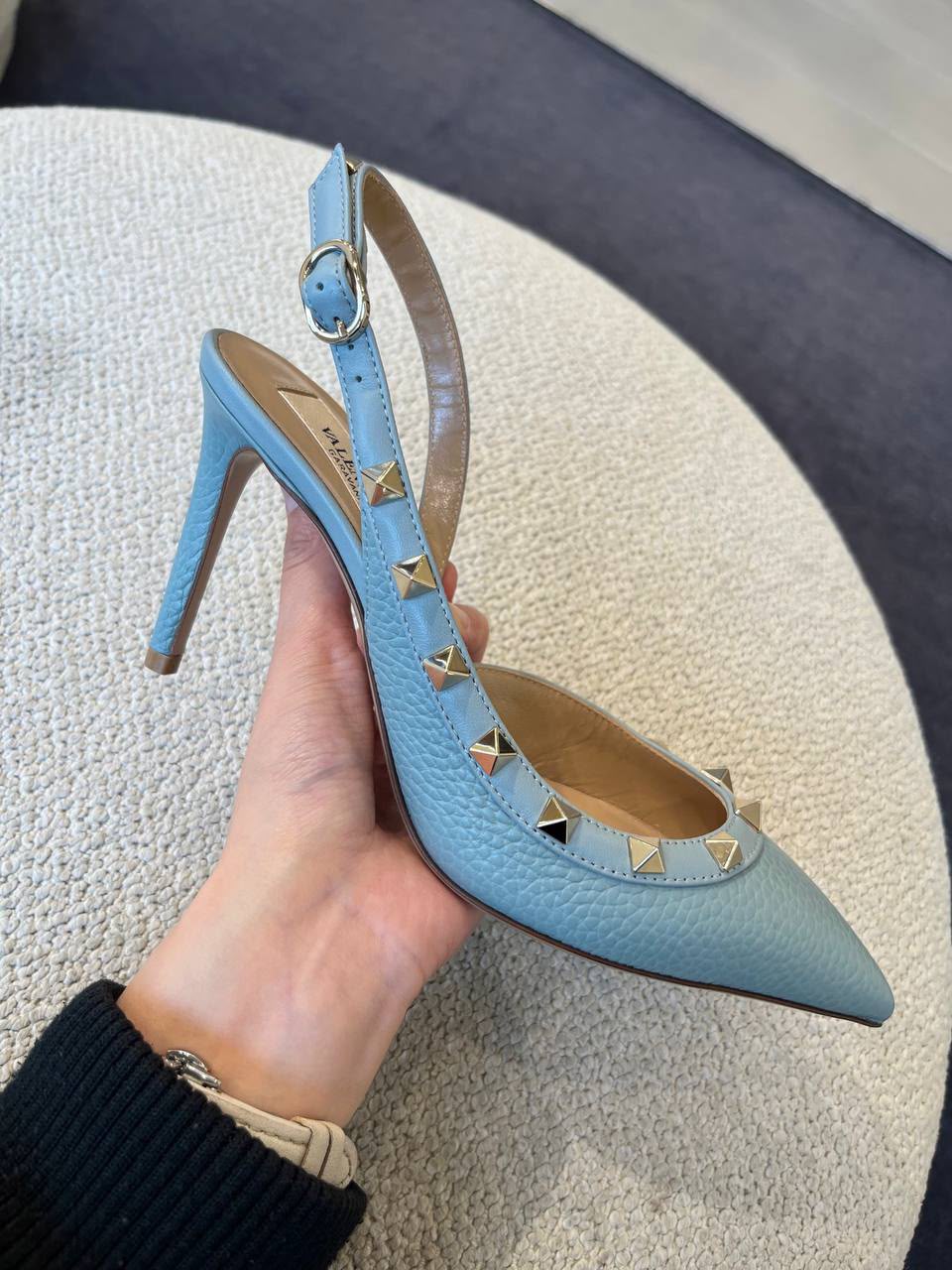 Rockstud Slingback Pump